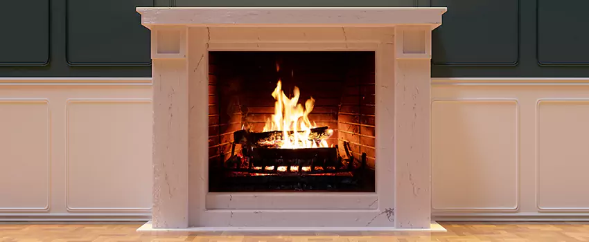 Decorative Electric Fireplace Installation in Hicksville, New York