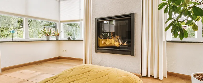 Residential Fireplace Ceramic Glass Installation in Hicksville, NY