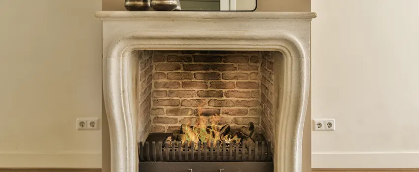 Vintage-style Fireplace Redesign in Hicksville, New York