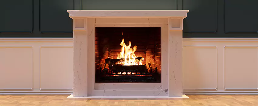 Open Flame Wood-Burning Fireplace Installation Services in Hicksville, New York