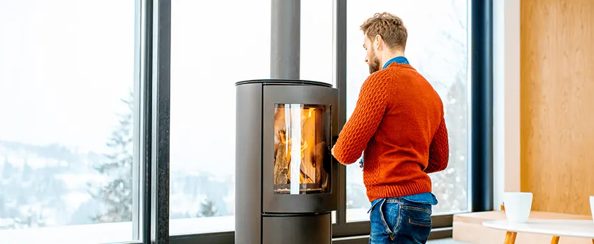 Pellet Stove Chimney Pipe Installation in Hicksville, NY