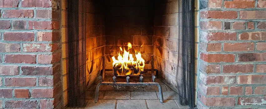 Repairing Damaged Fireplace Tiles in Hicksville, New York