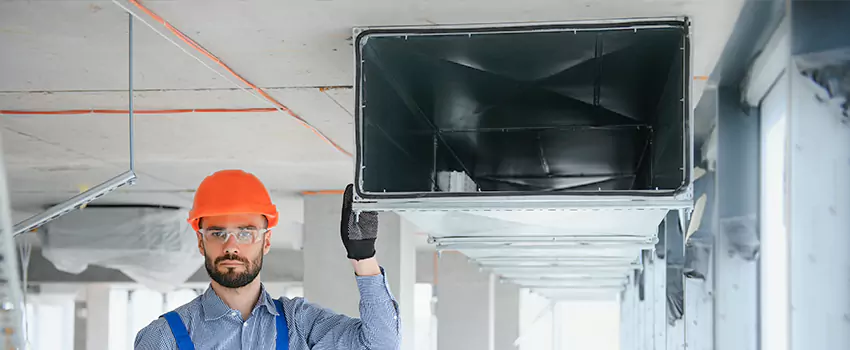 Clogged Air Duct Cleaning and Sanitizing in Hicksville, NY