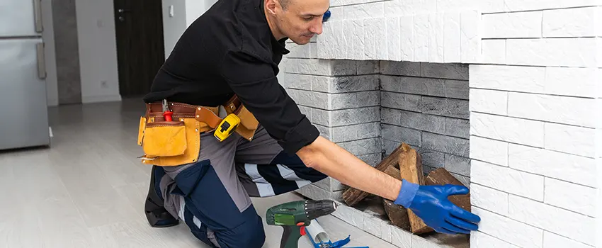 Fireplace Damaged Damper Frame Repair Services in Hicksville, New York