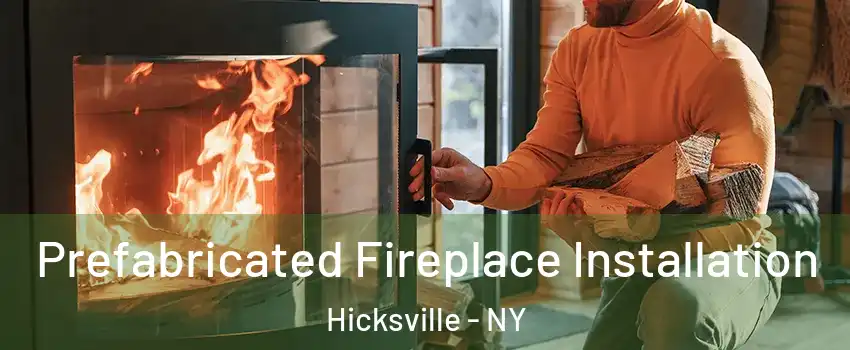  Prefabricated Fireplace Installation Hicksville - NY